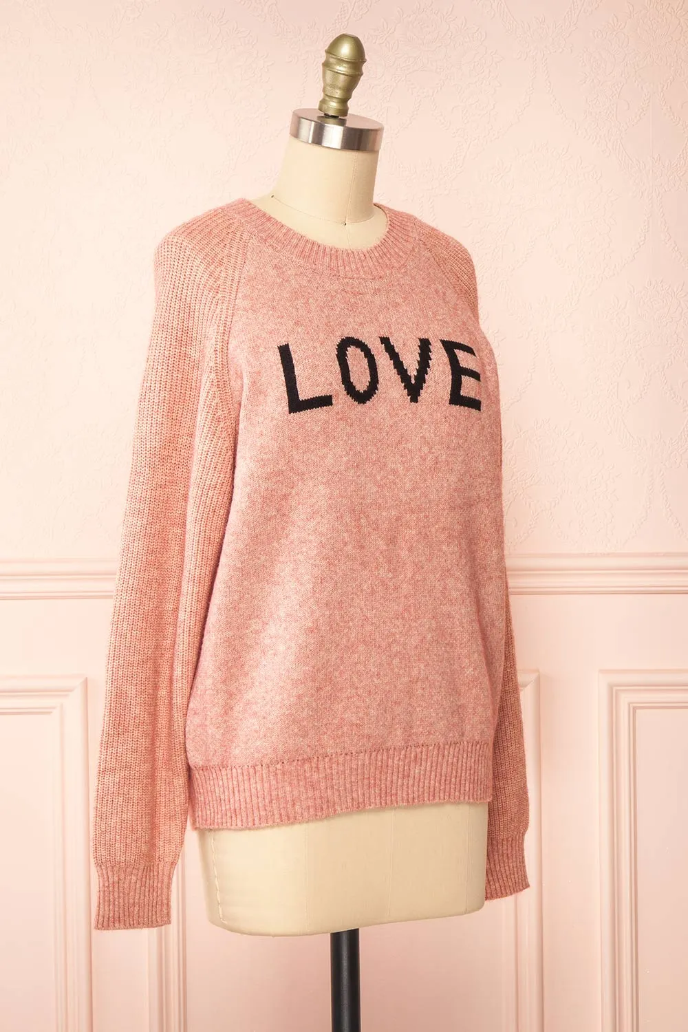 Azalea Pink | Knit Sweater