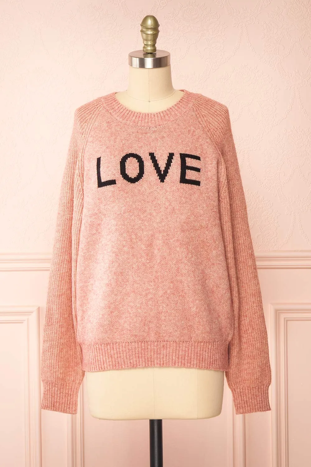 Azalea Pink | Knit Sweater