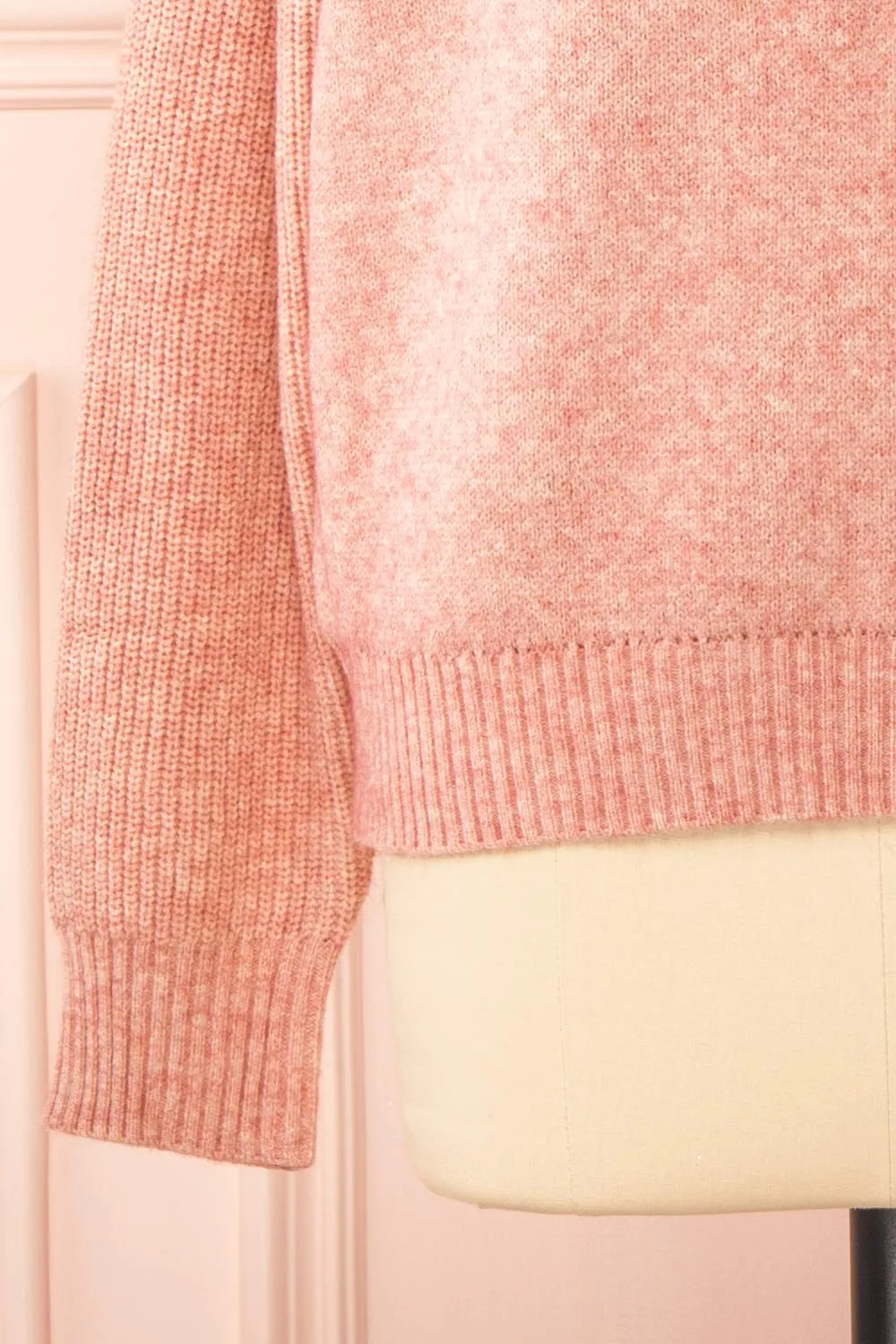 Azalea Pink | Knit Sweater