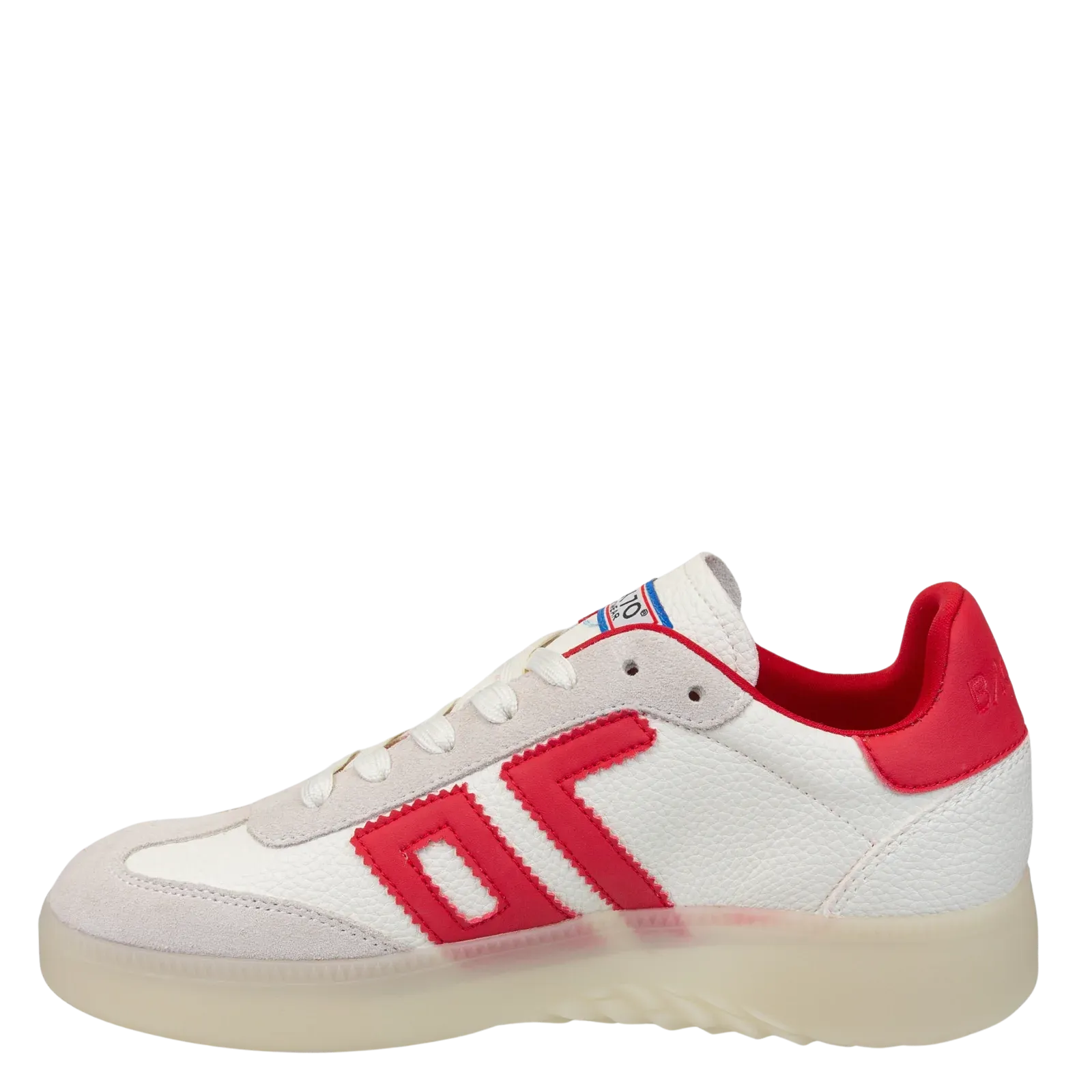 Back 70 BOSTON 2502 in WHITE RED Sneakers