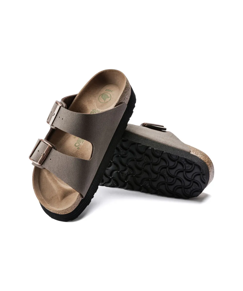 BIRKENSTOCK ARIZONA VEGAN IN MOCHA