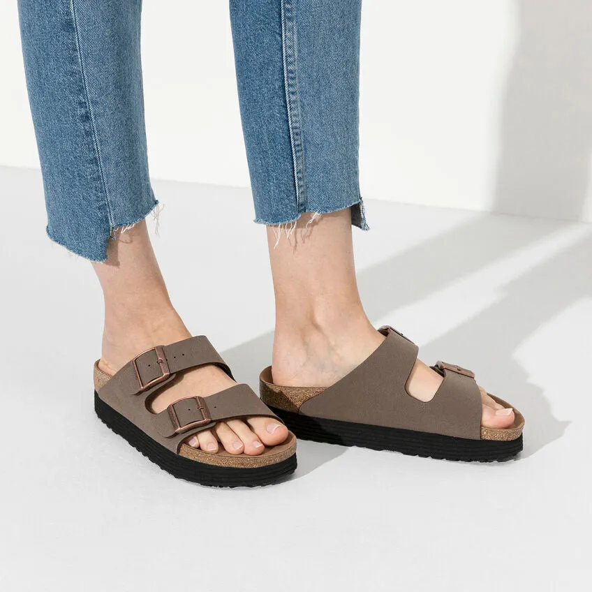BIRKENSTOCK ARIZONA VEGAN IN MOCHA