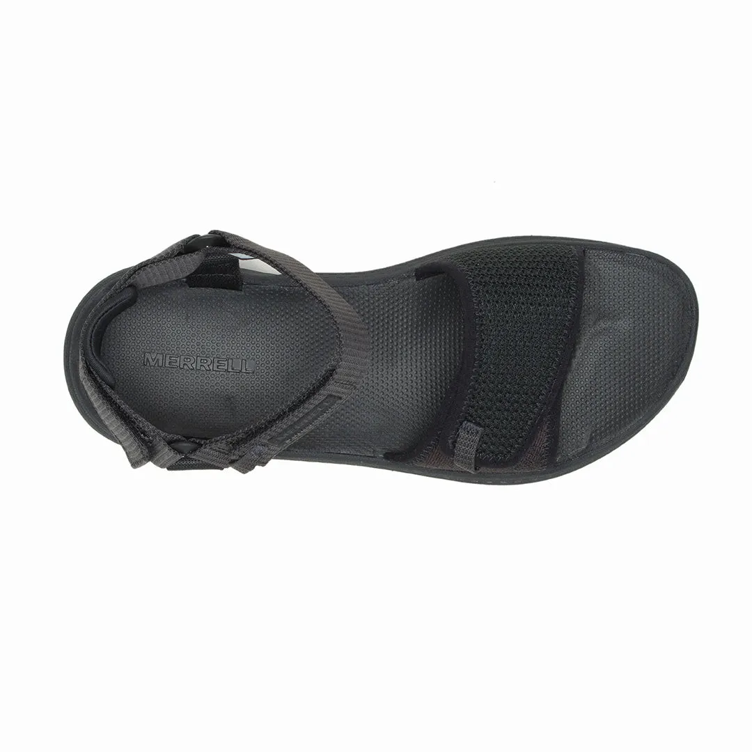 Bravada Backstrap-Triple Black Womens Sandals Water