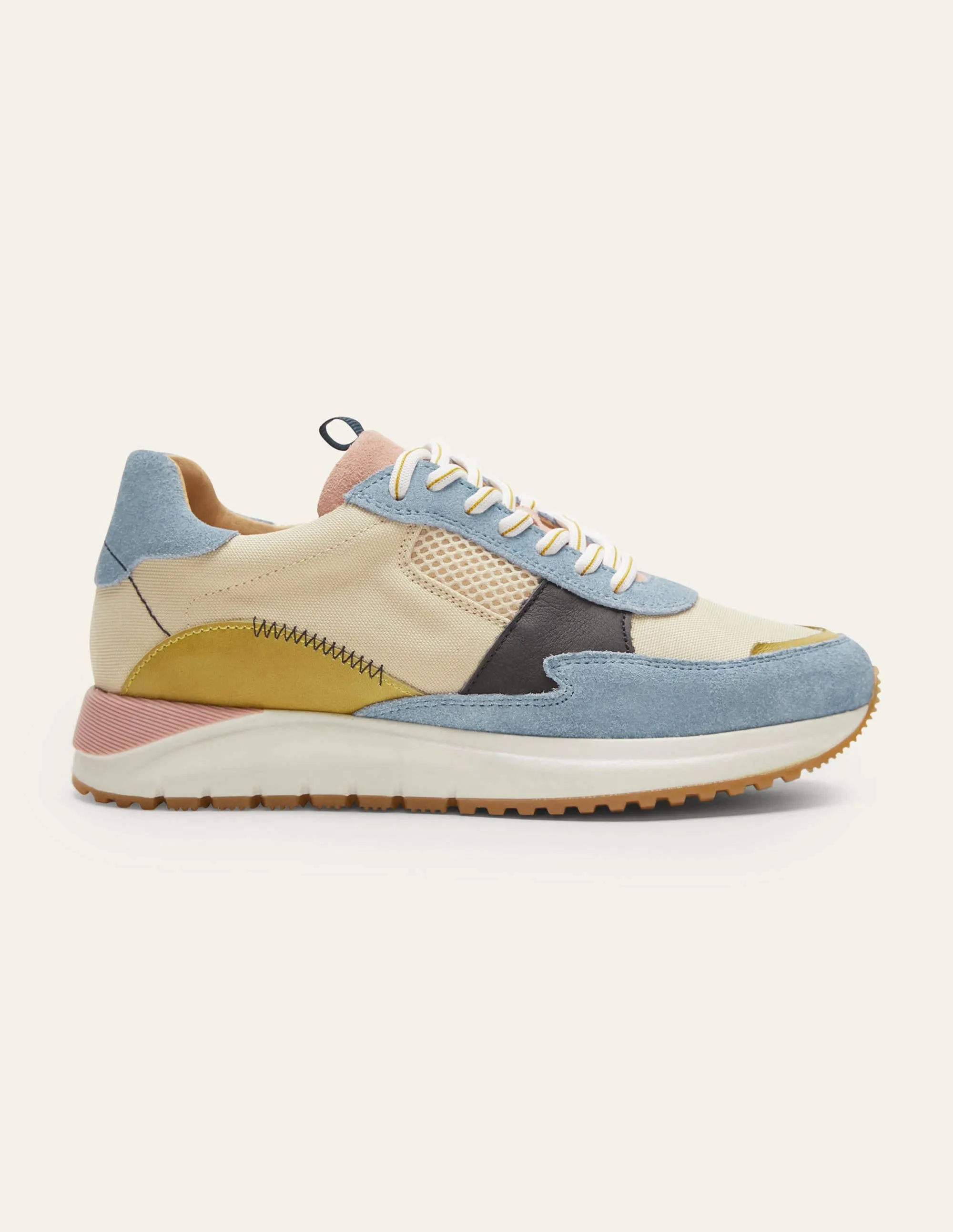 Colourblock Trainers-Dawn Sky