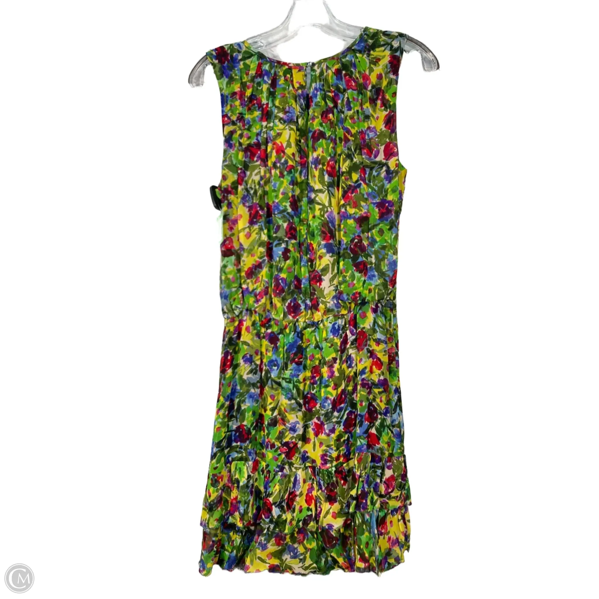 Dress Casual Short By Anthropologie In Floral Print, Size: S