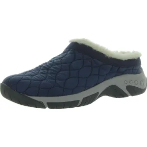 Easy Spirit Womens Wimmy 2 Quilted Faux Fur Casual And Fashion Sneakers