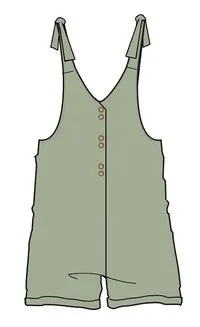 Fun Days Playsuit - Sage
