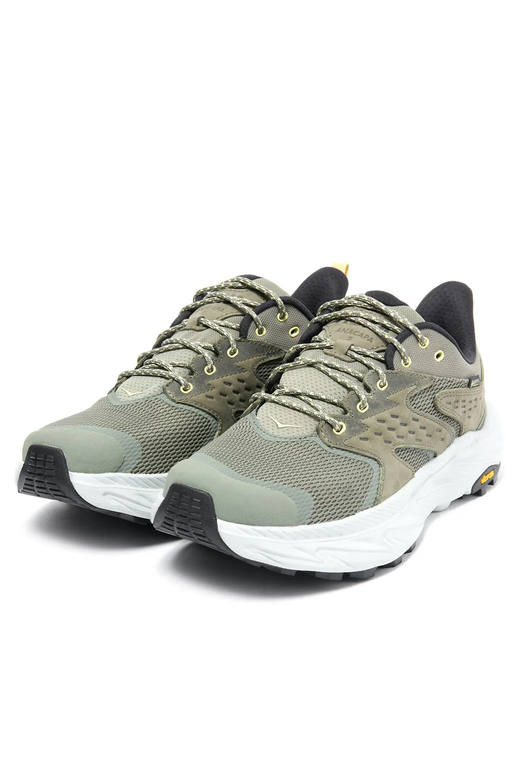 Hoka Men's Anacapa 2 GORE-TEX Trainers - Olive Haze / Mercury