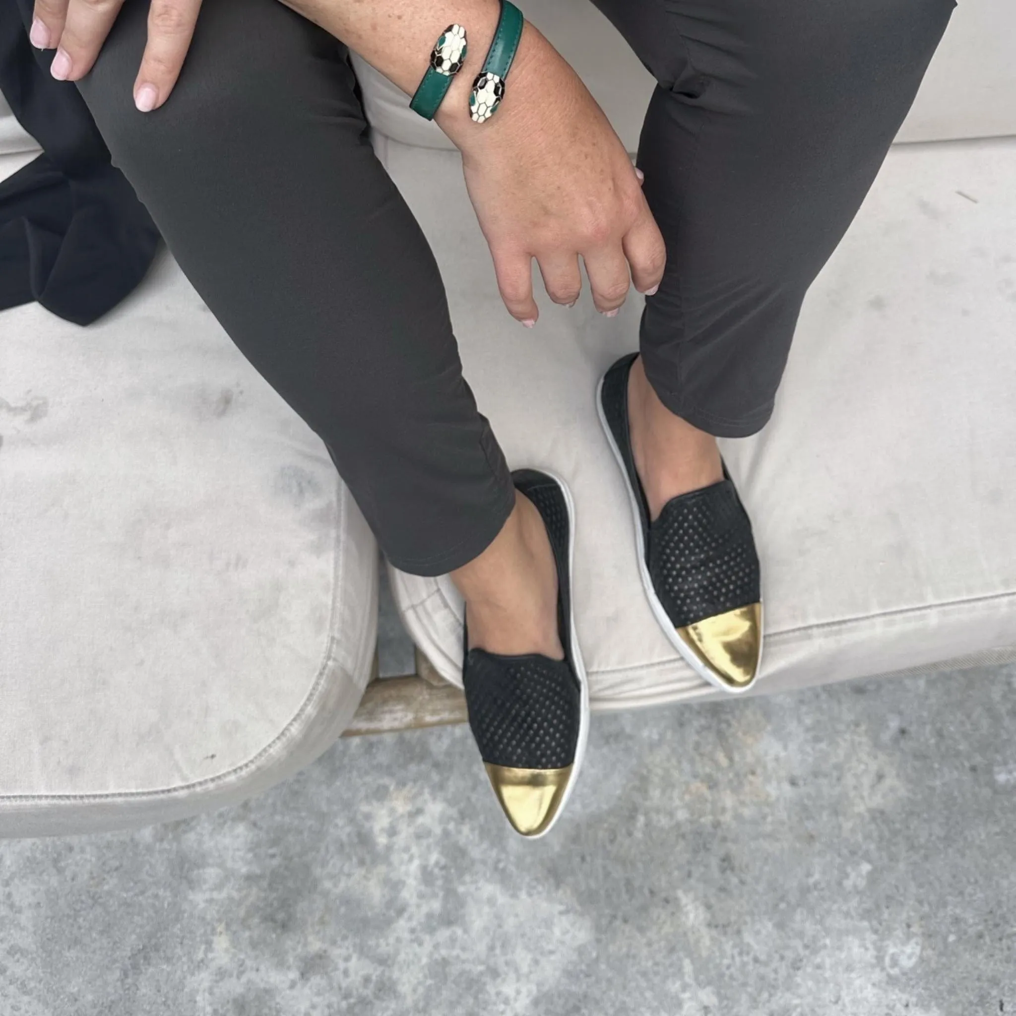 Jibs Slim Jet Black   Gold
