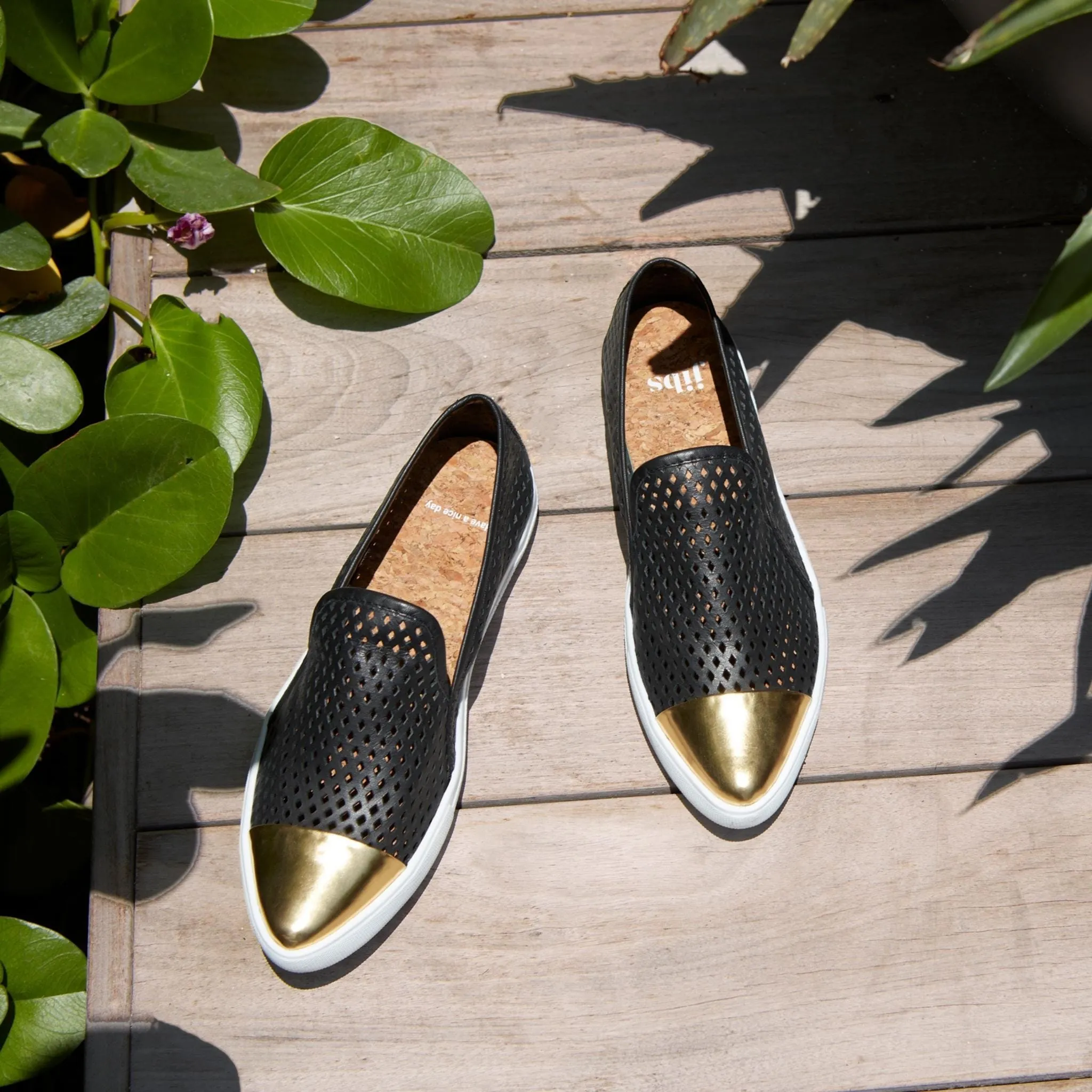 Jibs Slim Jet Black   Gold