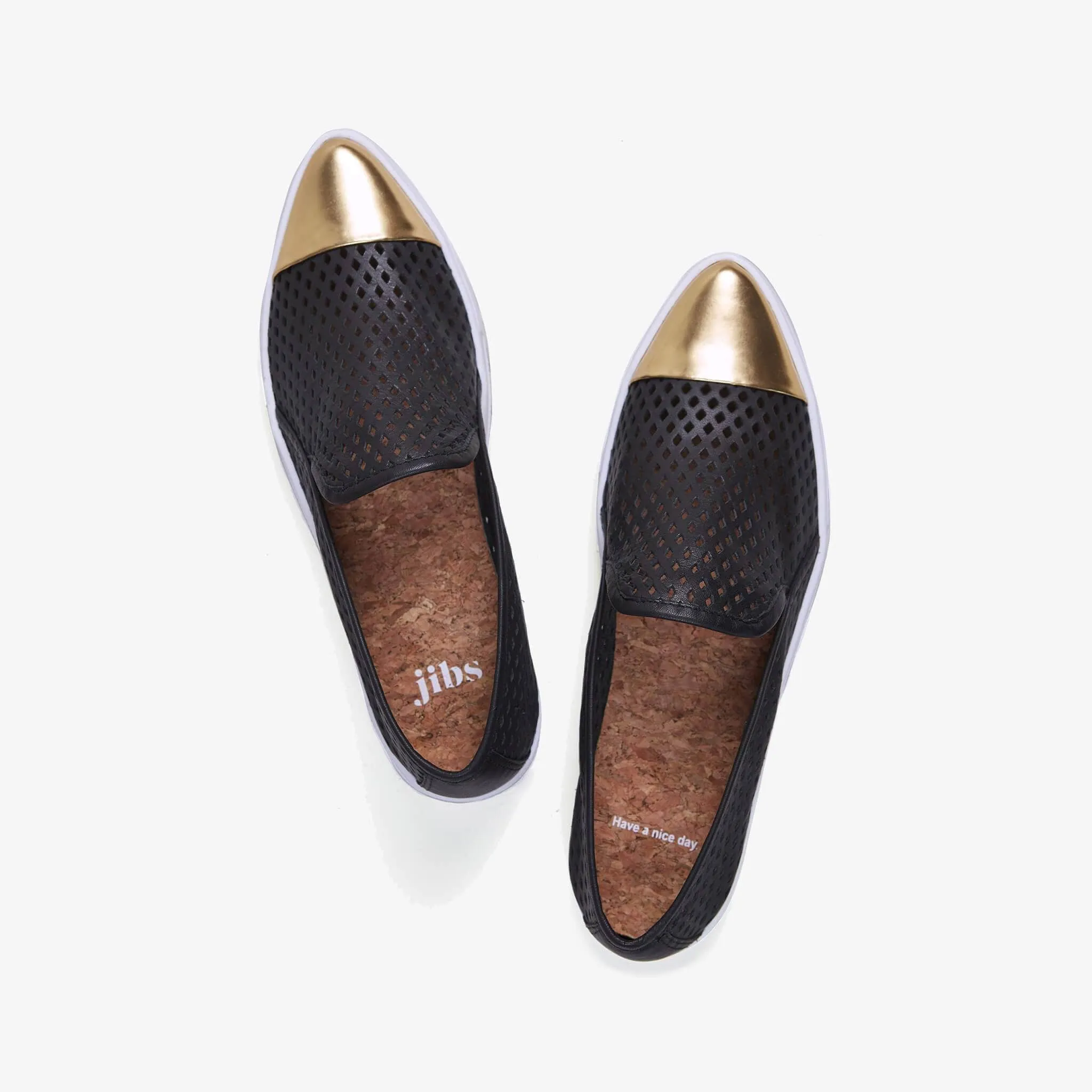 Jibs Slim Jet Black   Gold