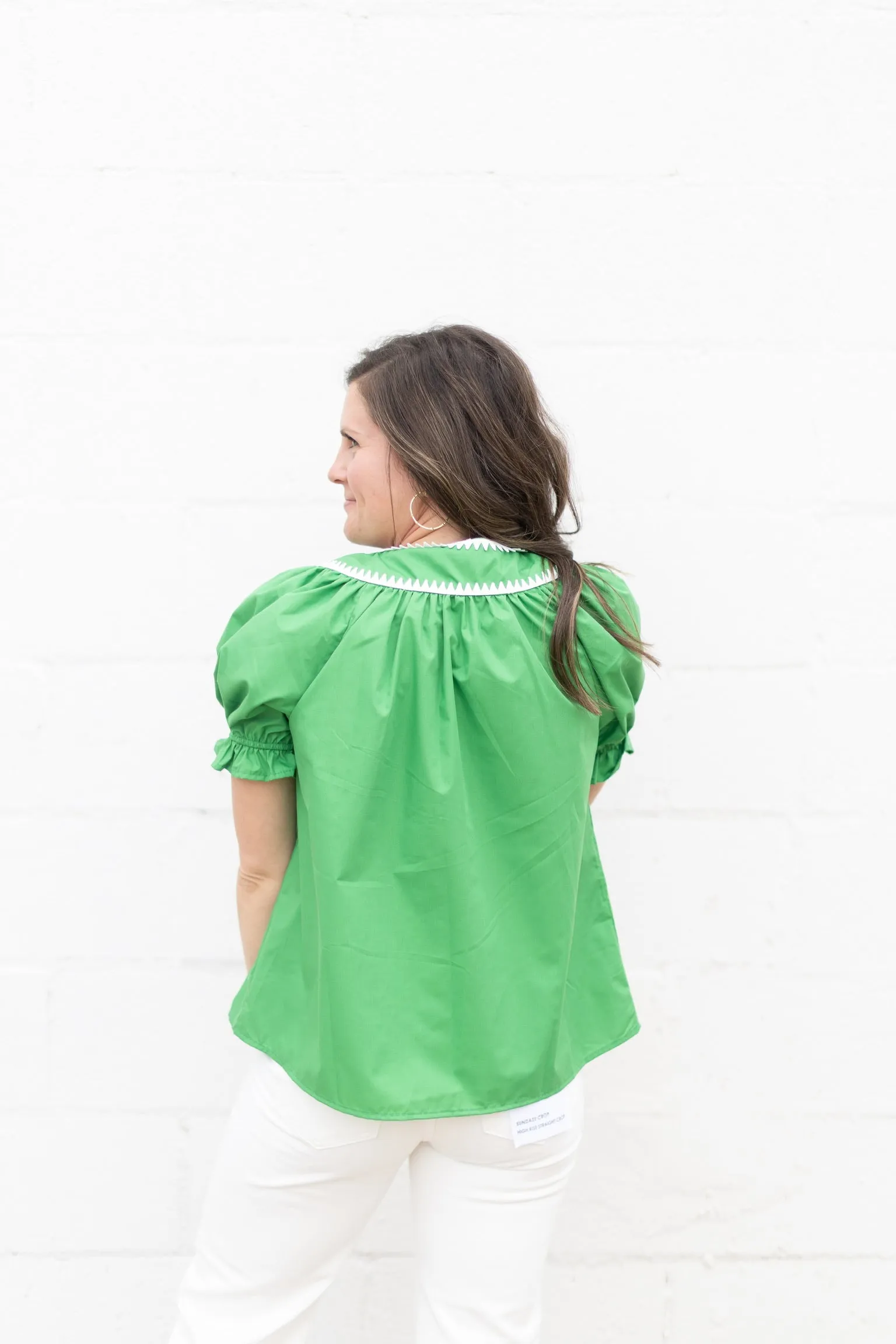 Kelly Embroidered Top