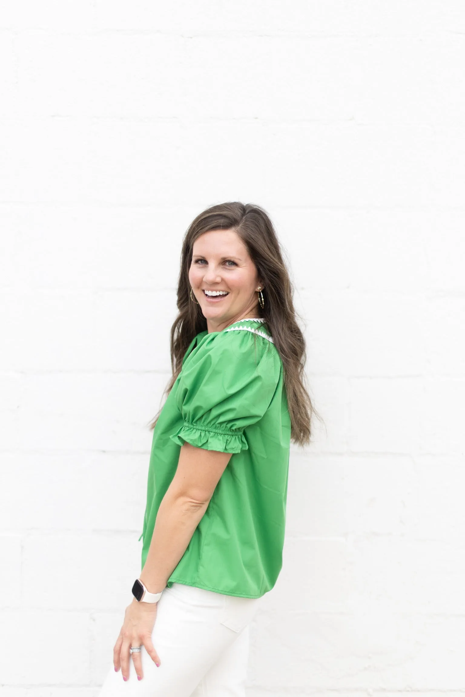 Kelly Embroidered Top