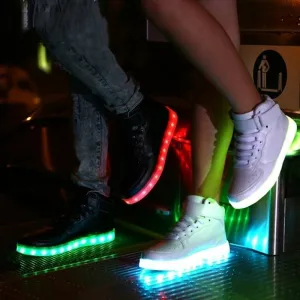 Kids USB Charged LED Sneakers