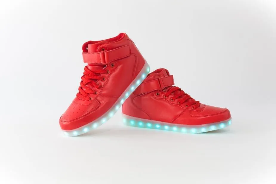 Kids USB Charged LED Sneakers