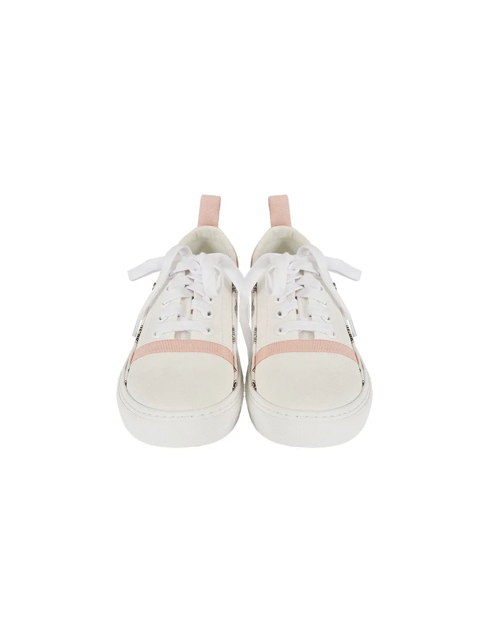 MARYLING Heart Avocado Printed Lace Up Canvas Sneakers