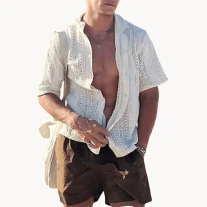 Men's Breathable Mesh Shirt