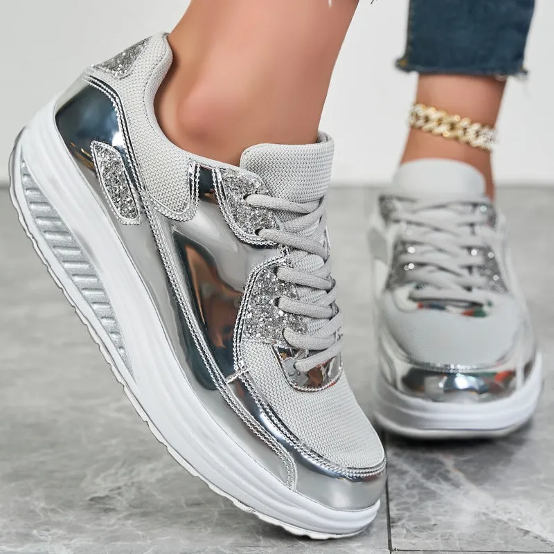  Modern Women's Platform Sneakers for Shining Casual Style