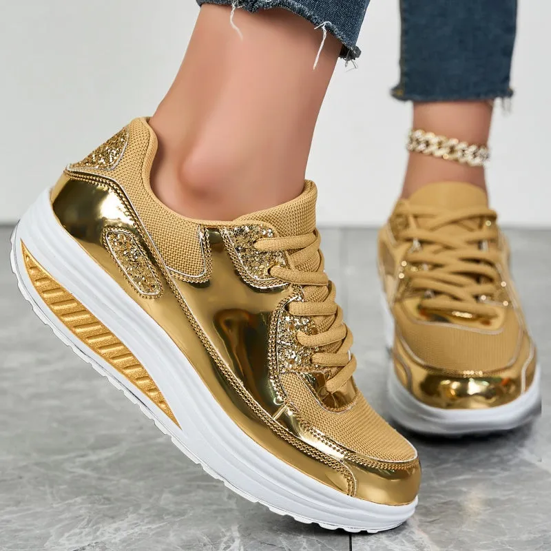  Modern Women's Platform Sneakers for Shining Casual Style