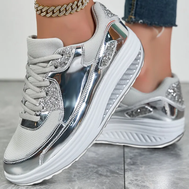  Modern Women's Platform Sneakers for Shining Casual Style