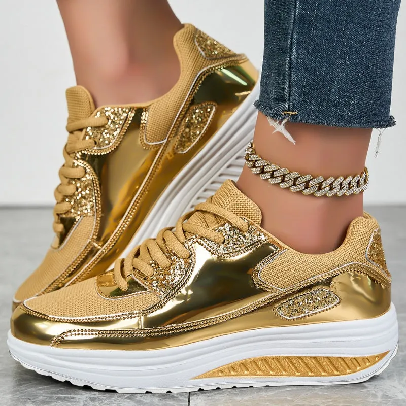  Modern Women's Platform Sneakers for Shining Casual Style