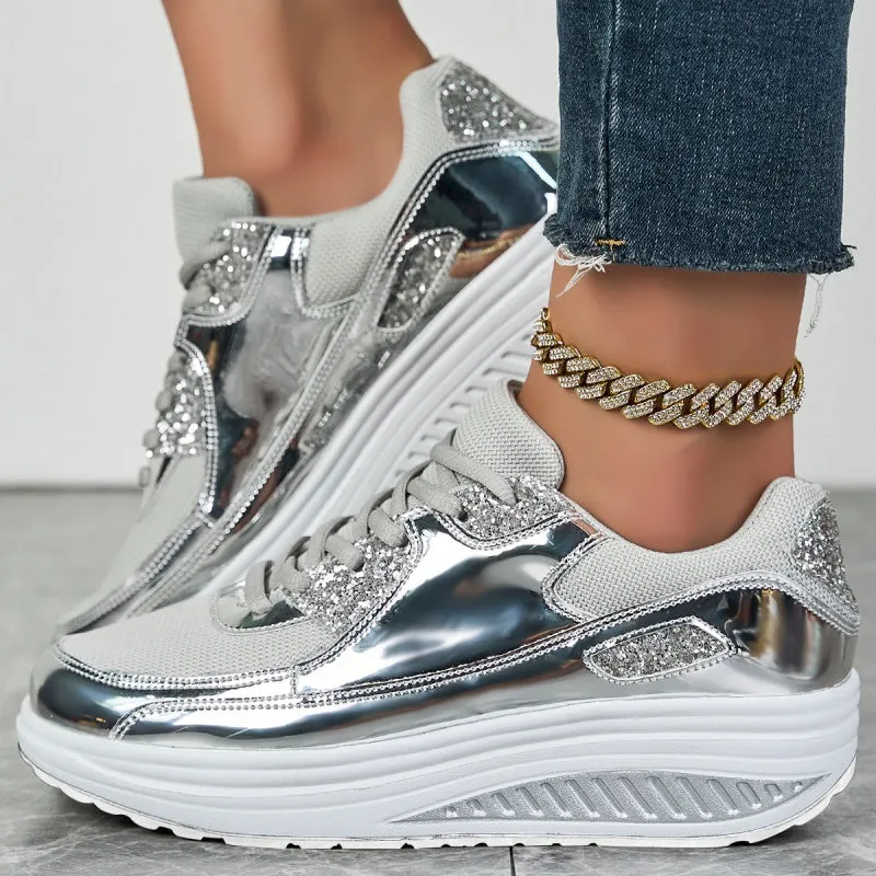  Modern Women's Platform Sneakers for Shining Casual Style