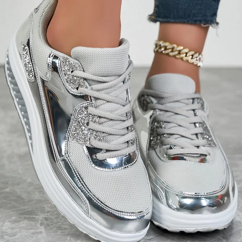  Modern Women's Platform Sneakers for Shining Casual Style