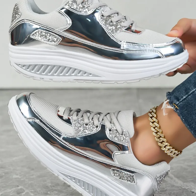  Modern Women's Platform Sneakers for Shining Casual Style