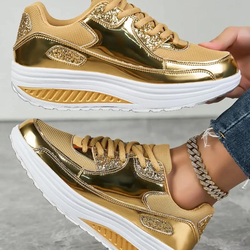  Modern Women's Platform Sneakers for Shining Casual Style
