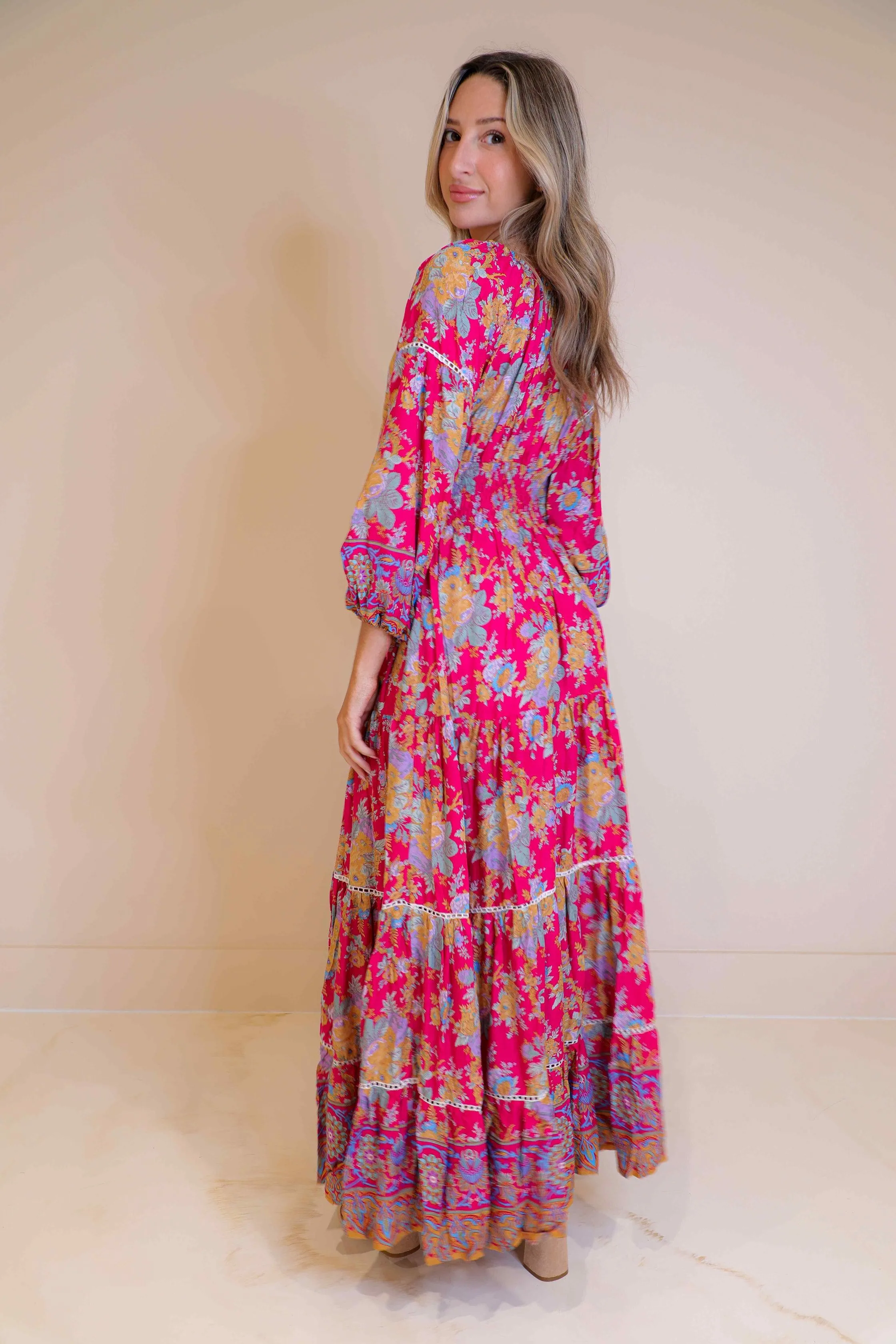 Sea Lustre Ella Maxi in Peony