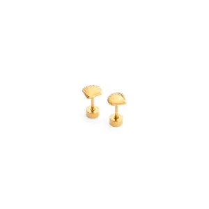 Seashell Stud Earring
