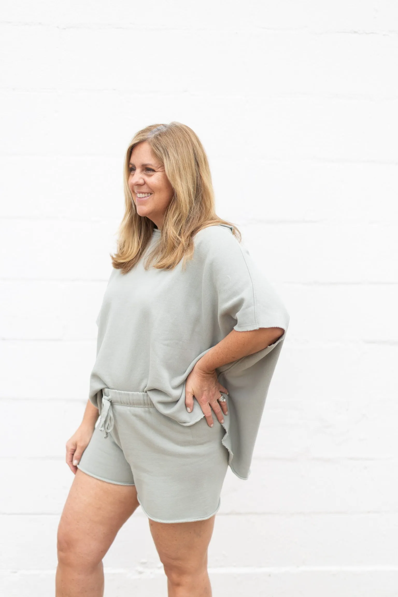 Shadow Sweatshirt Shorts