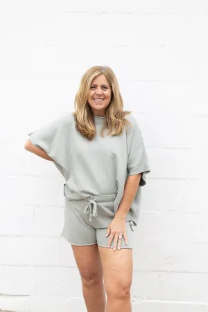 Shadow Sweatshirt Shorts