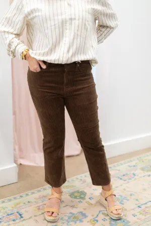 Shy Girl Crop Flare, Teddy