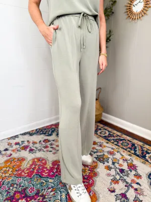 Soft Modal Pants - Sage