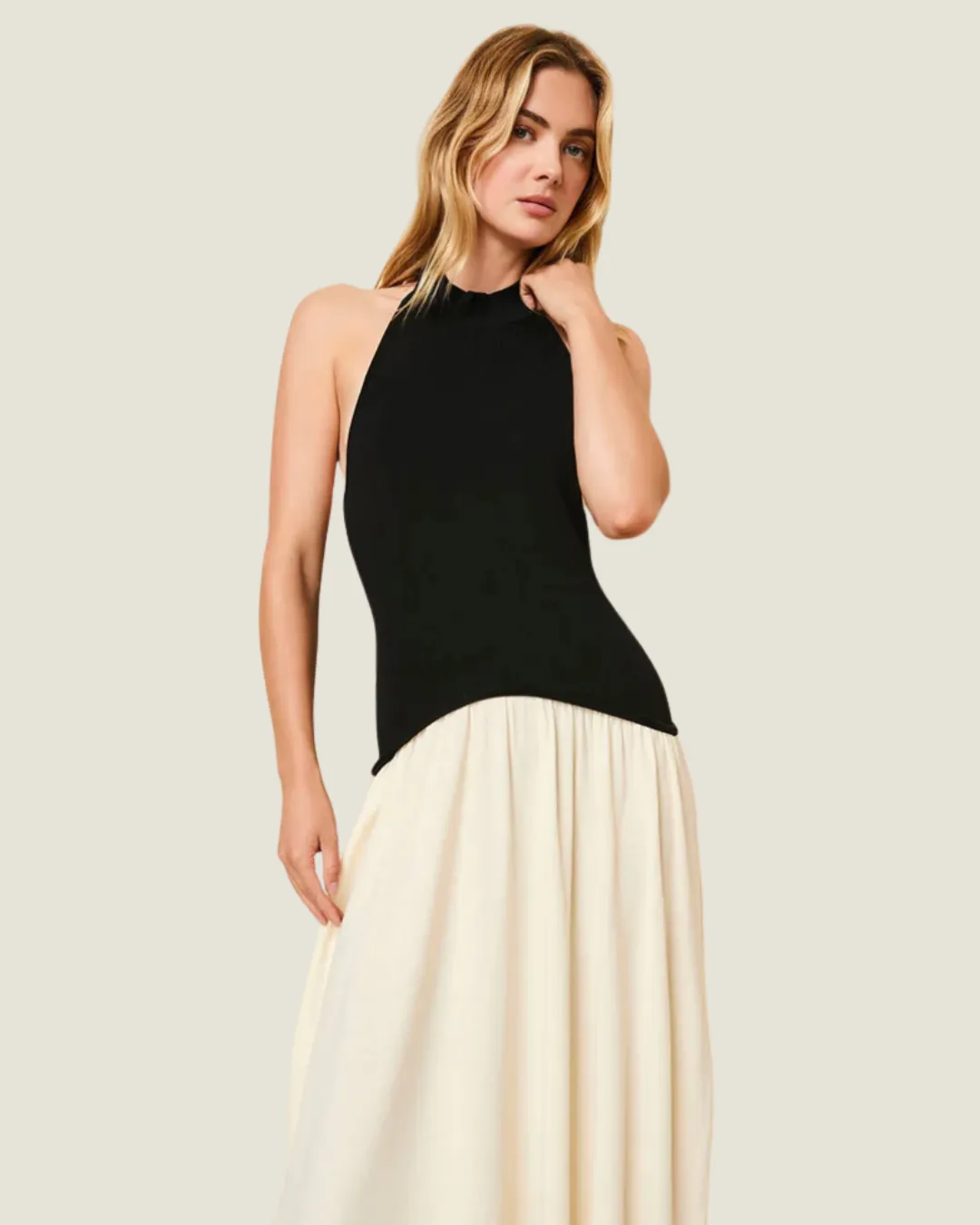 Solid & Striped The Halter Nior Soglio Dress