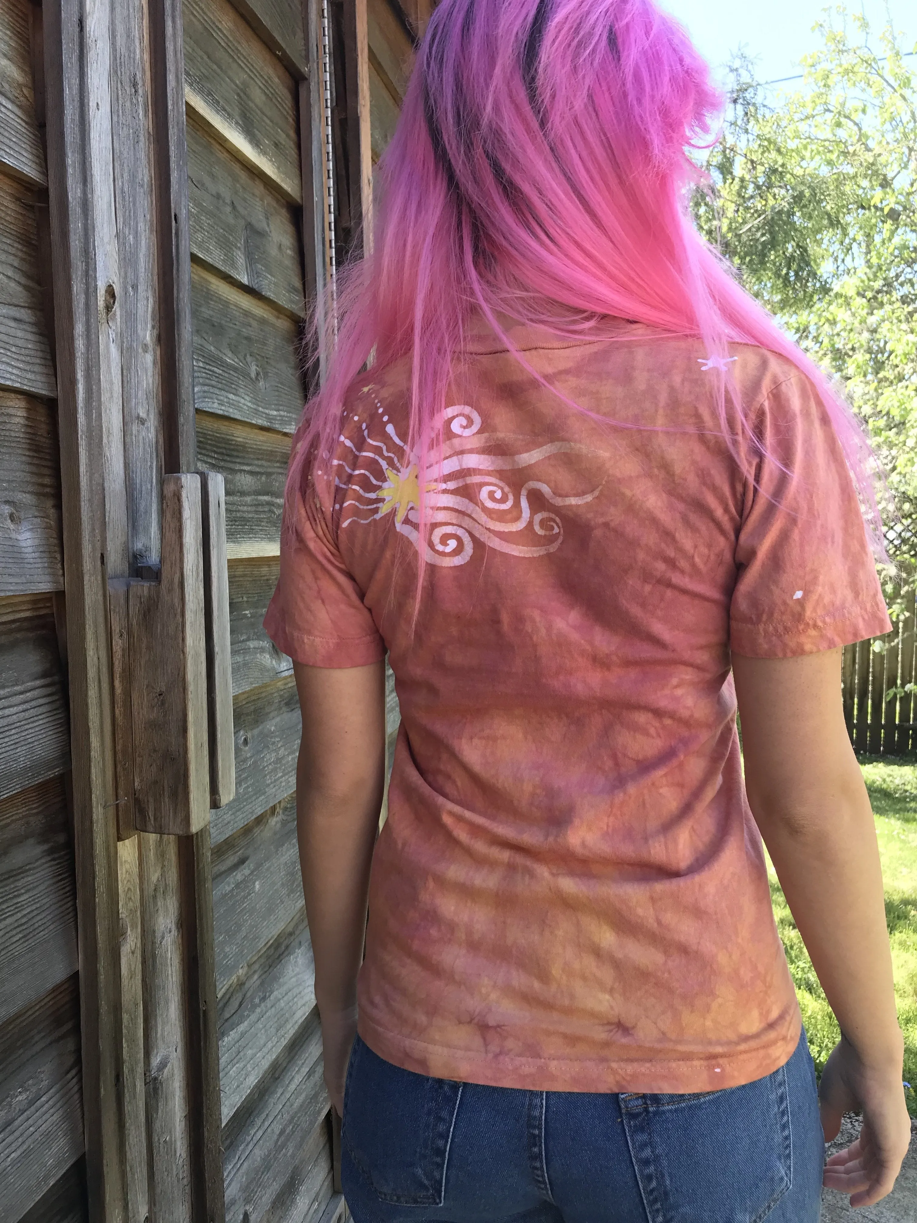 Sunshine Day At The Beach Vneck Tee