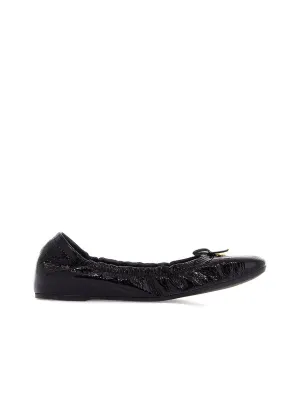 Vlogo Signature Patent Leather Ballerinas