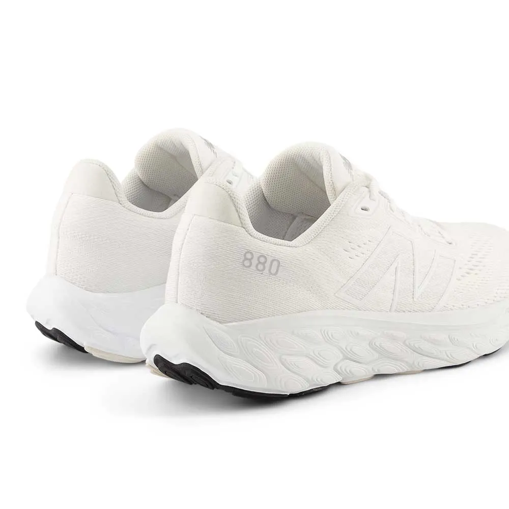 Women's Fresh Foam X 880v14 Running Shoes - White/Silver Metallic - Wide (D)