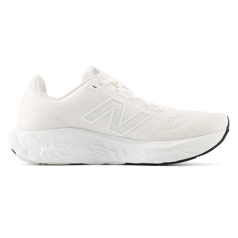 Women's Fresh Foam X 880v14 Running Shoes - White/Silver Metallic - Wide (D)
